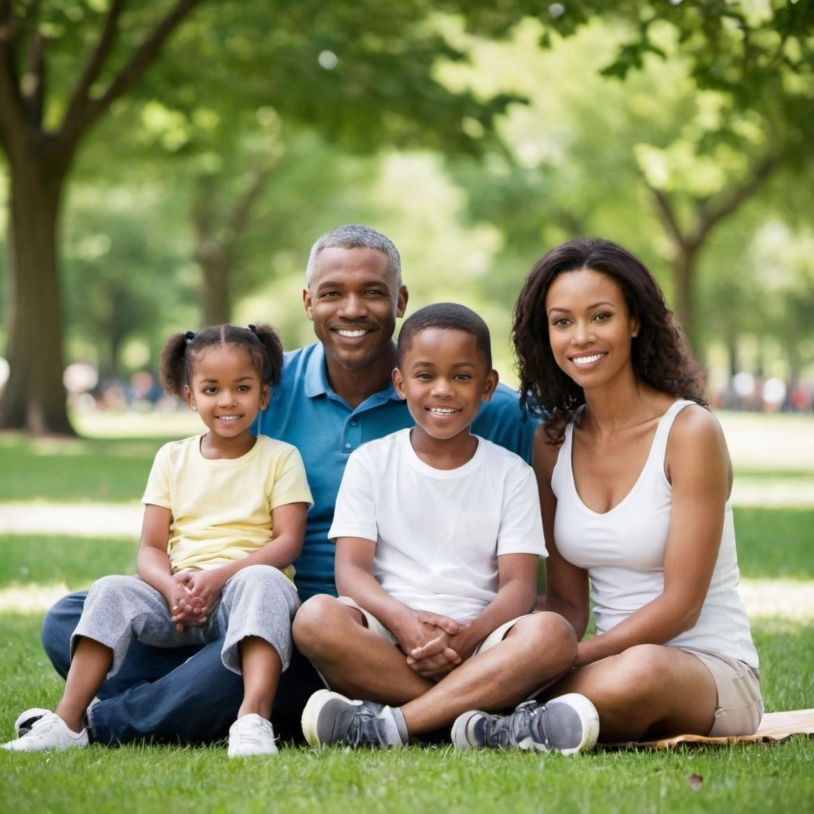 Healthy family